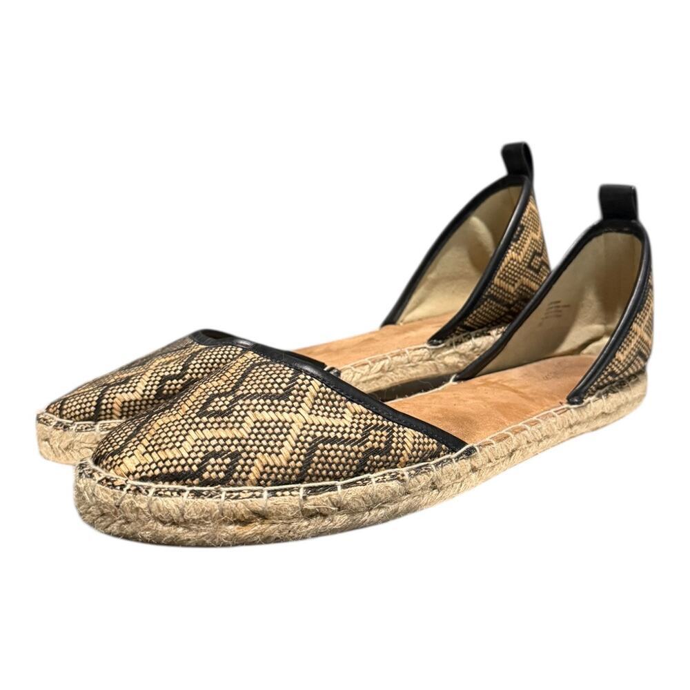 Seychelles Women’s Brown Black Slip On Espadrilles Size 10